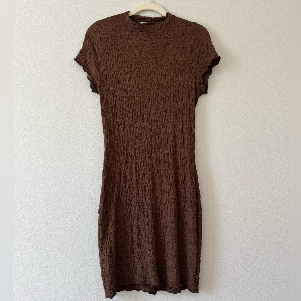 Lisa Says Gah Brown Dress